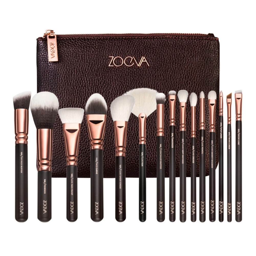 Bộ Cọ Trang Điểm ZOEVA Rose Golden Complete Vol.1 15 Cây 0102