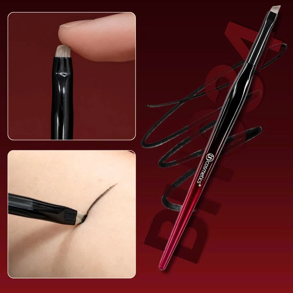 Cọ Kẻ Mày Eyeliner BH Cosmetics Vẽ Bọng Mắt Nét Mảnh Dùng Cho Chuyên Nghiệp Petit Angled Eyeliner/Concealer Brush BH034