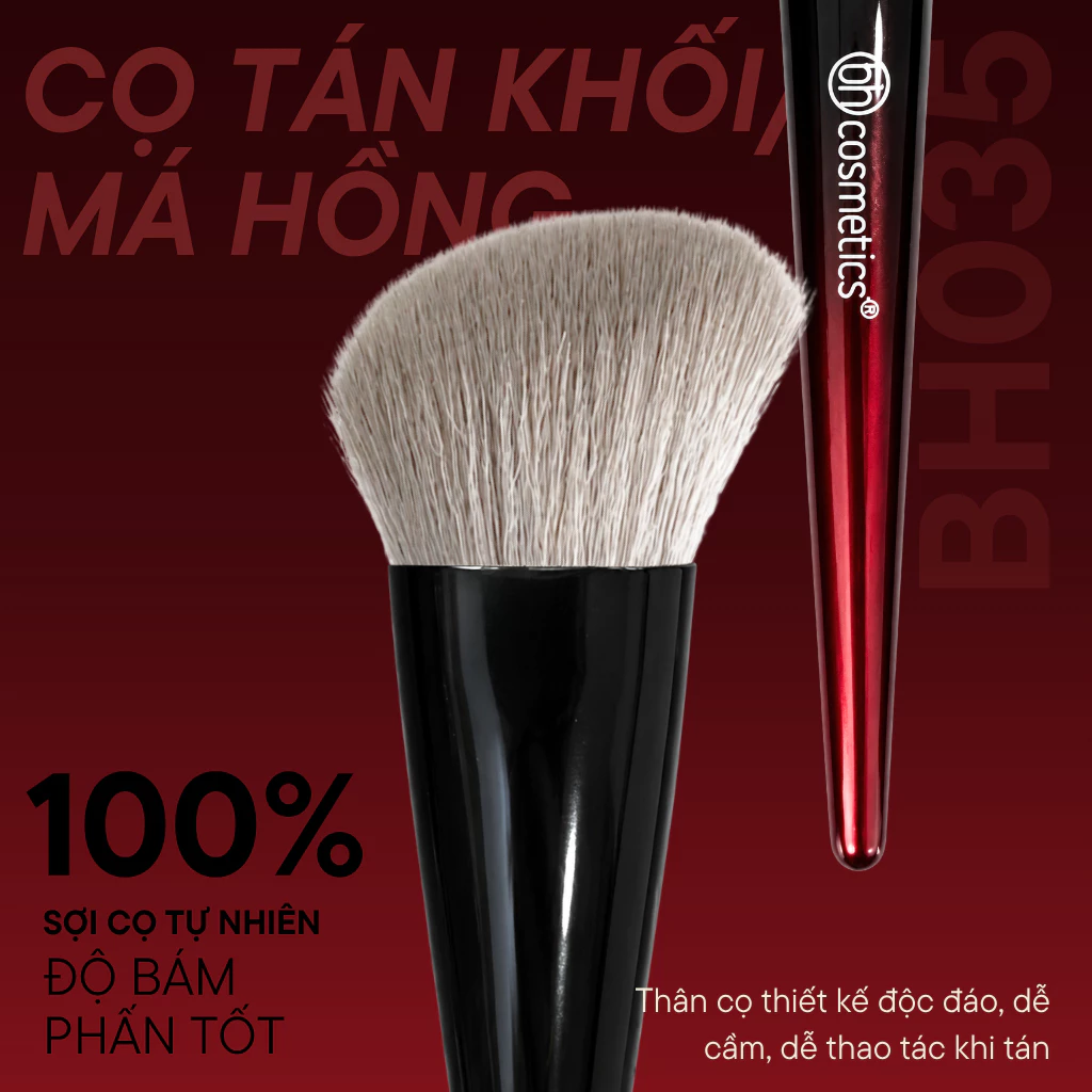 Cọ vạt xéo tạo khối đa năng BH Cosmetics Medium Angled Contour Brush BH035
